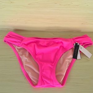 Victoria’s Secret Swim Large Bikini Bottoms Hot Pink NWT